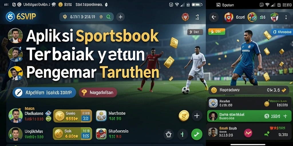 Tampilan gameplay 6SVIP menunjukkan berbagai jenis taruhan olahraga.