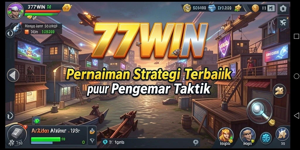 Tampilan permainan strategi yang memukau dan penuh aksi.