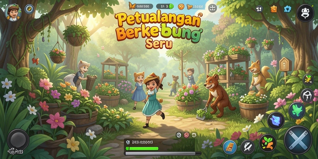 Gameplay seru berkebun di API33 dengan grafik yang menarik.