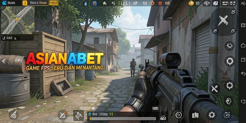 Screenshot gameplay ASIANABET yang menampilkan aksi tembak-menembak seru.