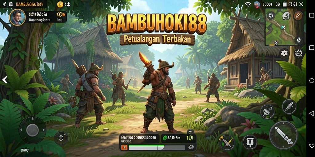 Screenshot utama menampilkan grafis menakjubkan dalam gameplay Open World.