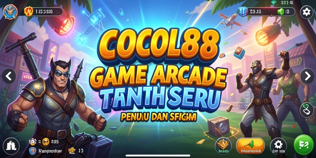 Gameplay seru dan menantang di COCOL88.