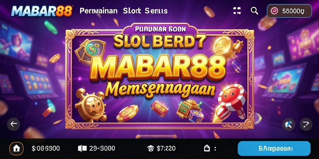 Screenshot gameplay MABAR88 yang menampilkan serunya permainan slot.