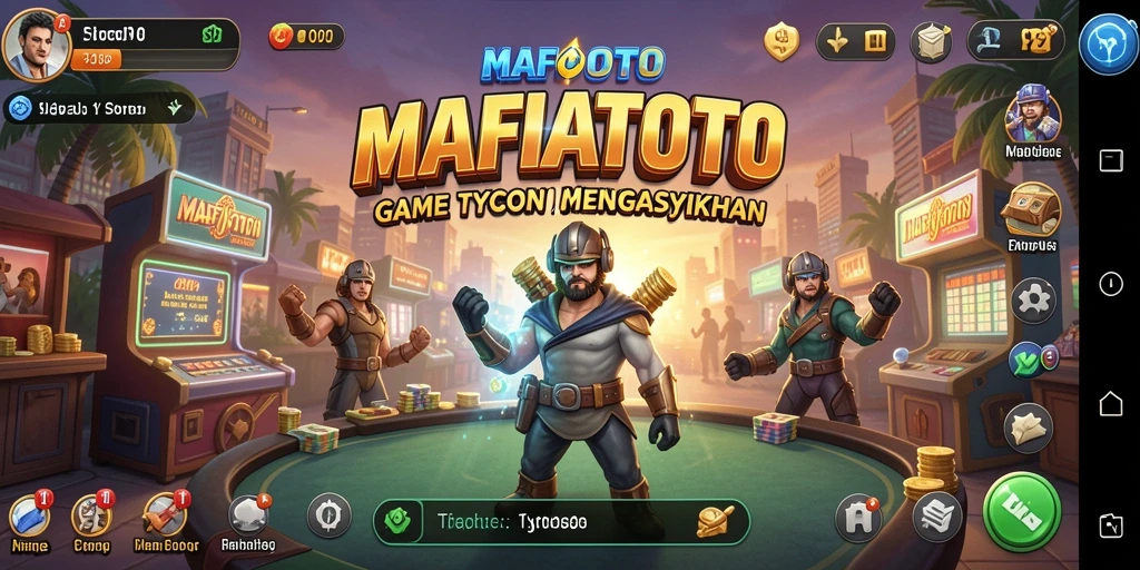 Tampilan gameplay MAFIATOTO yang menarik dan interaktif.
