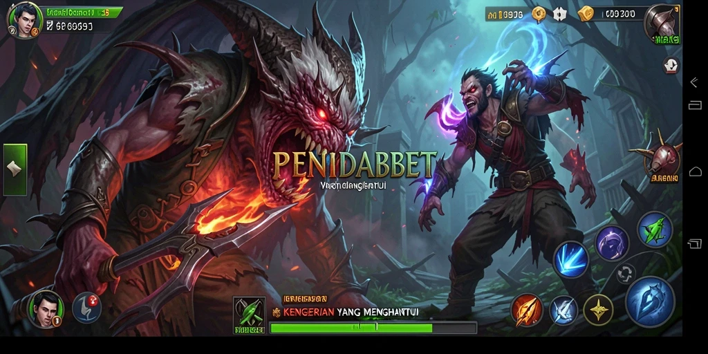 Tangkapan layar gameplay PENIDABET yang menampilkan kengerian yang mendebarkan.