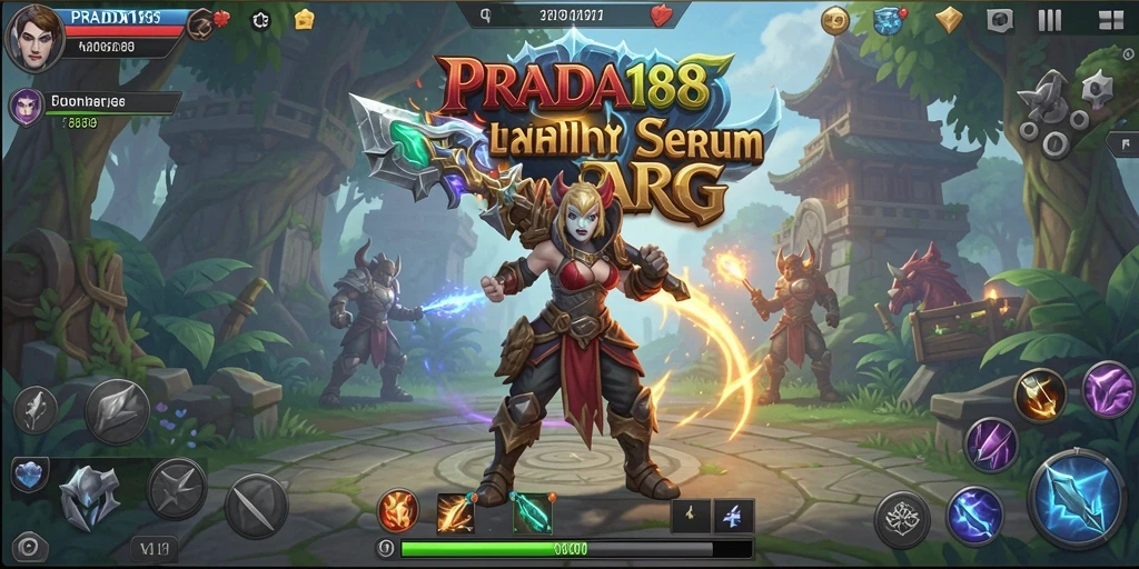 Gameplay seru dalam dunia fantasi ARPG di PRADA188.