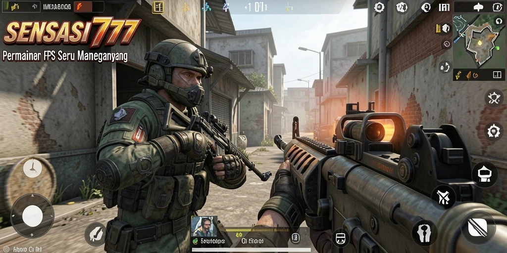 Screenshot menunjukkan aksi gameplay SENSASI777 yang mendebarkan.