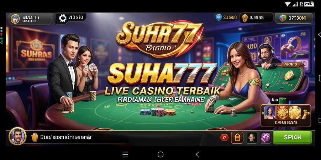 Gameplay interaktif Live Casino dari SUHU777 yang mendebarkan.